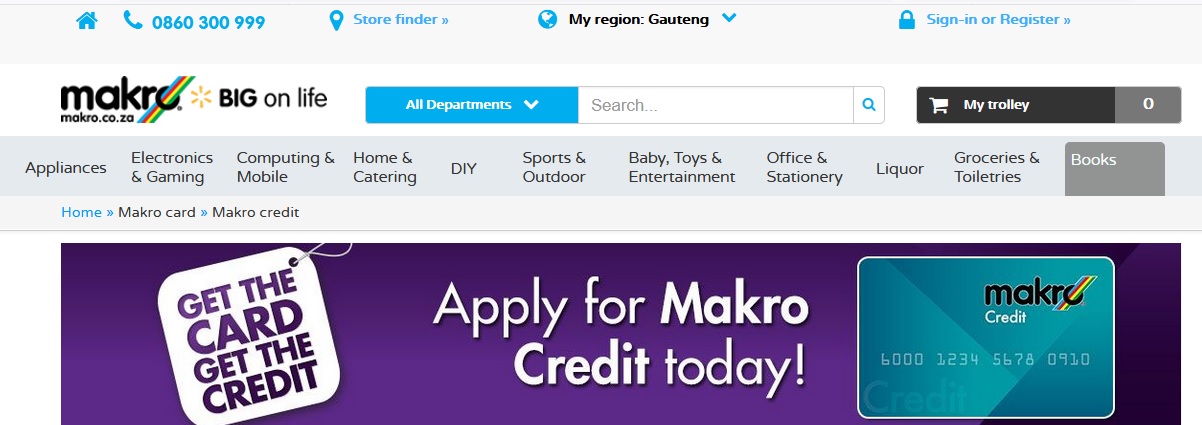 Makro Credit Card Self Service - South Africa Jobs, Scholarship, Contest, Admit Card, Exam